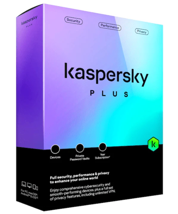 KASPERSKY PLUS 1PC - 12 MESES